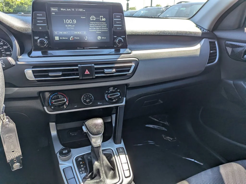 Used 2021 Blue Kia LX image 10