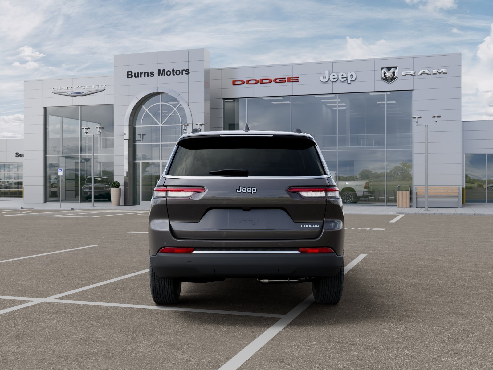 New 2026 Baltic Gray Metallic Clear-Coat Exterior Paint Jeep Laredo image 7