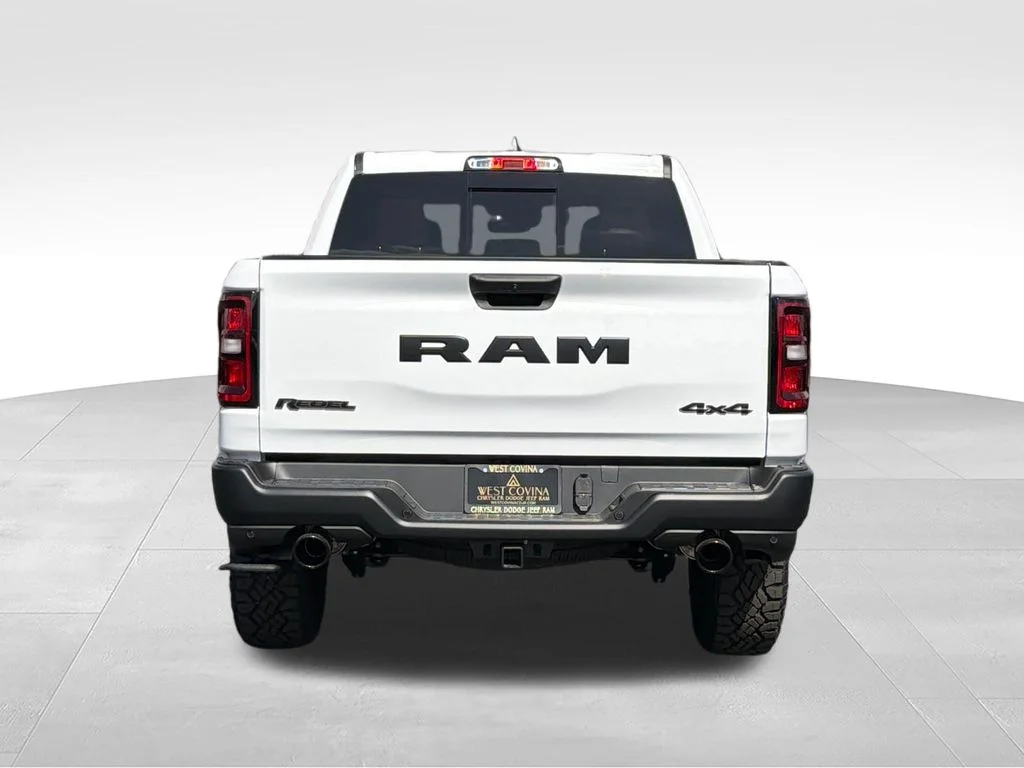 New 2026 Bright White Clear-Coat Exterior Paint RAM Rebel image 5