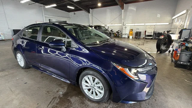 Used 2024 Blue Toyota LE image 7