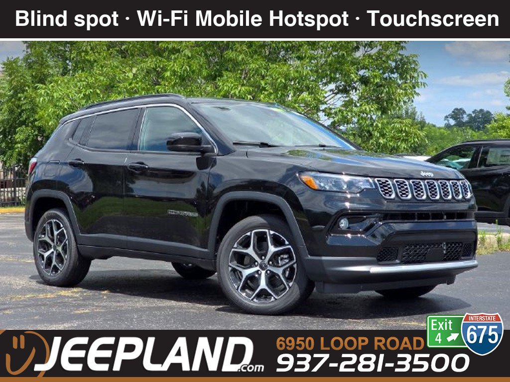 New 2026 Diamond Black Crystal Pearl-Coat Exterior Paint Jeep Limited image 1