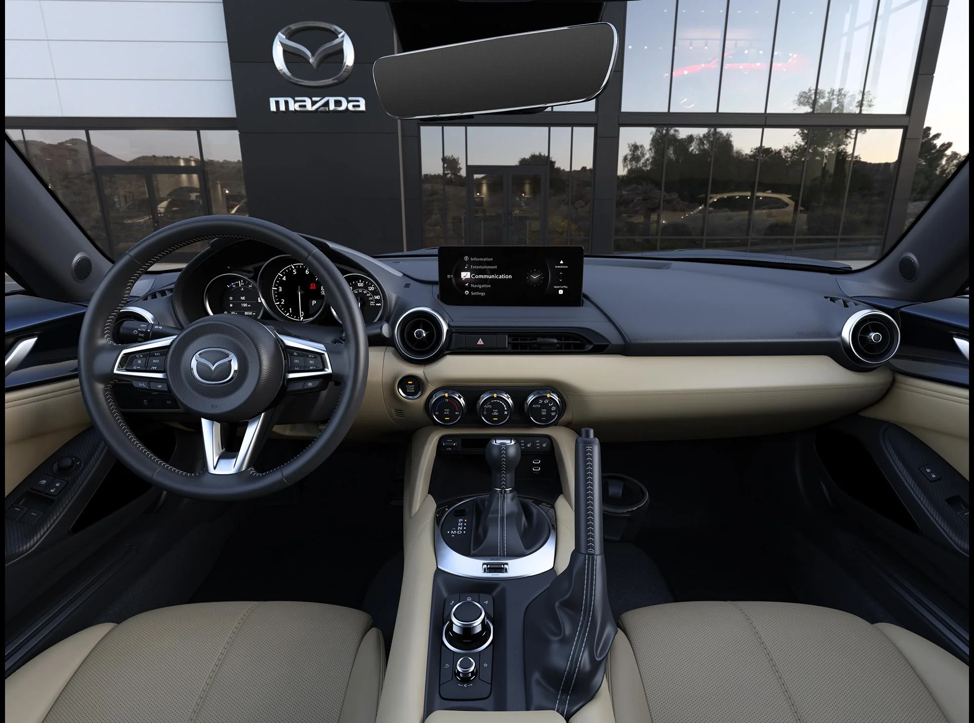 New 2026 Deep Crystal Blue Mica Mazda Grand Touring image 2