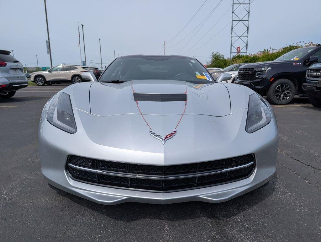 Used 2016 Blade Silver Metallic Chevrolet Stingray image 2