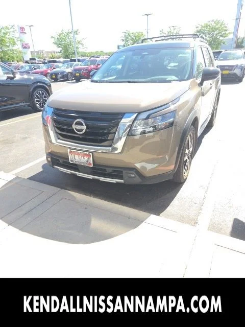 Used 2023 Beige Nissan Platinum image 1