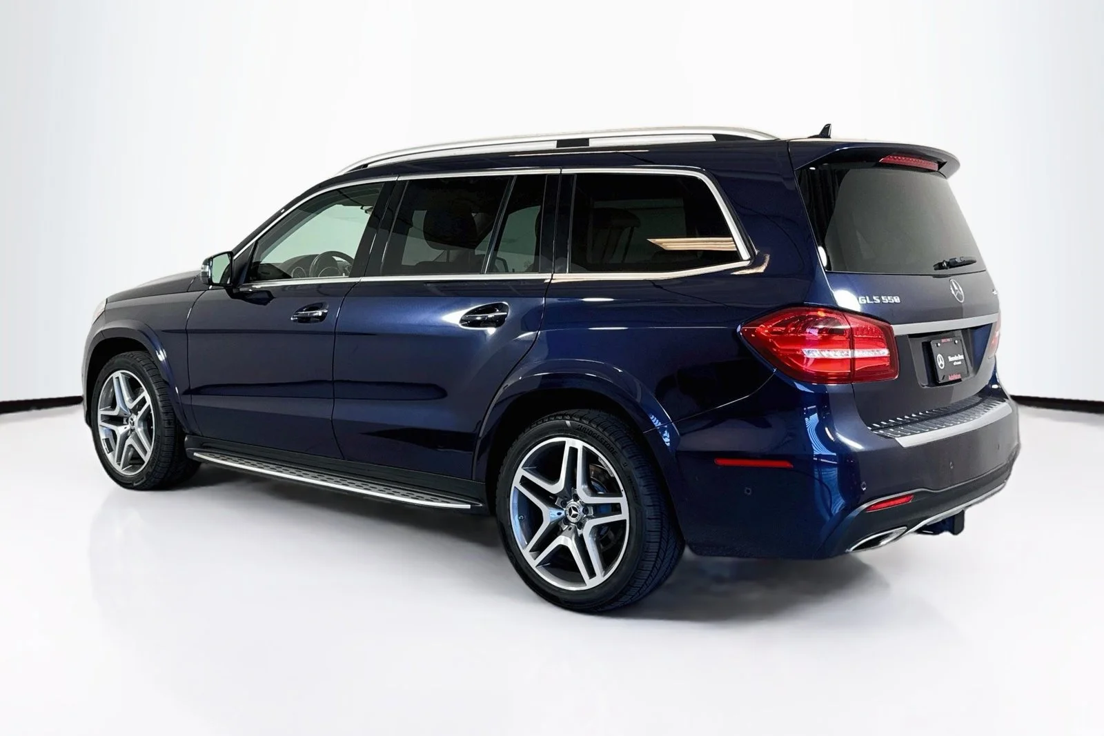 Used 2019 Lunar Blue Metallic Mercedes-Benz GLS 550 image 7
