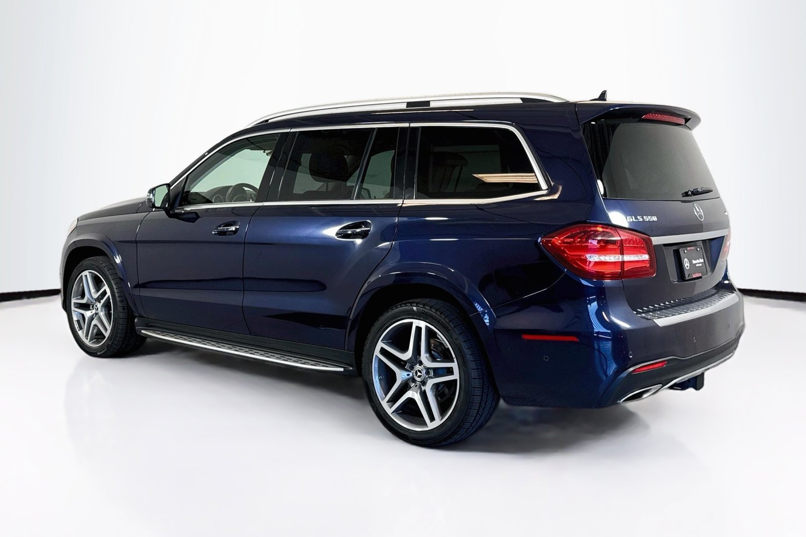 Used 2019 Lunar Blue Metallic Mercedes-Benz GLS 550 image 7
