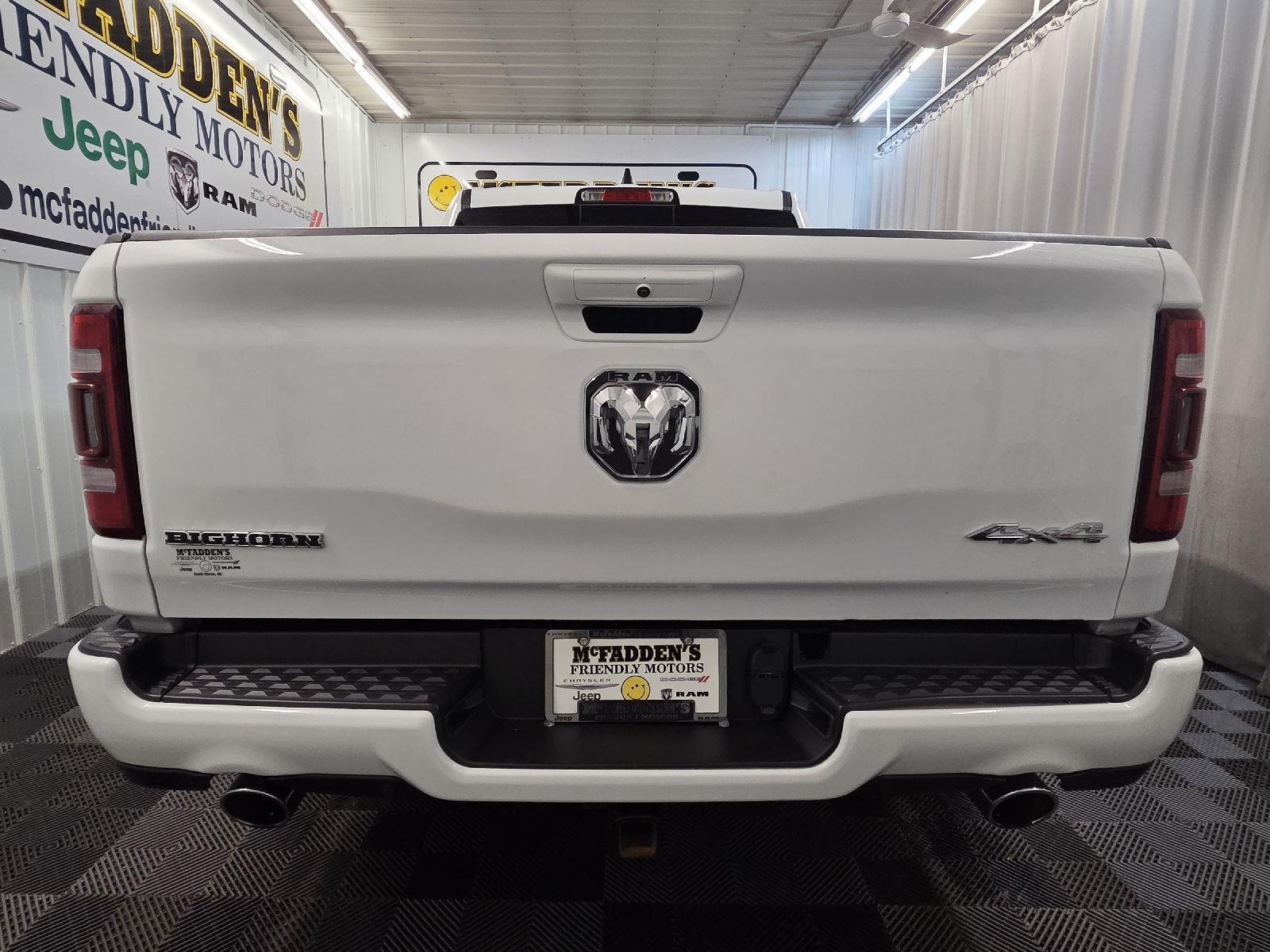 Used 2022 Bright White Clearcoat Ram Big Horn image 9