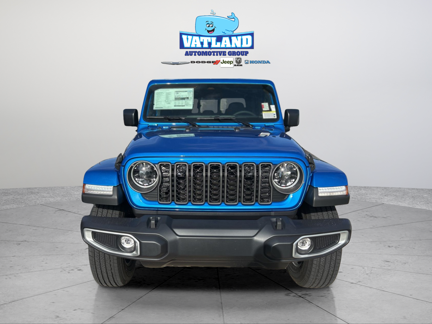 New 2026 Hydro Blue Pearl-Coat Exterior Paint Jeep Sahara image 19