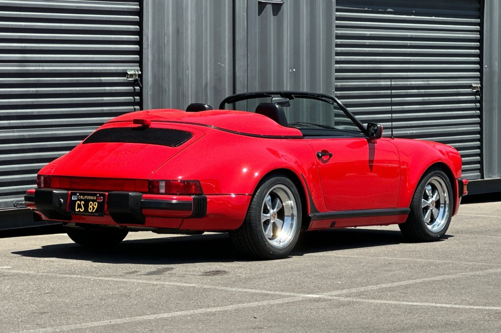 Used 1989 GUARDS RED Porsche Speedster image 8