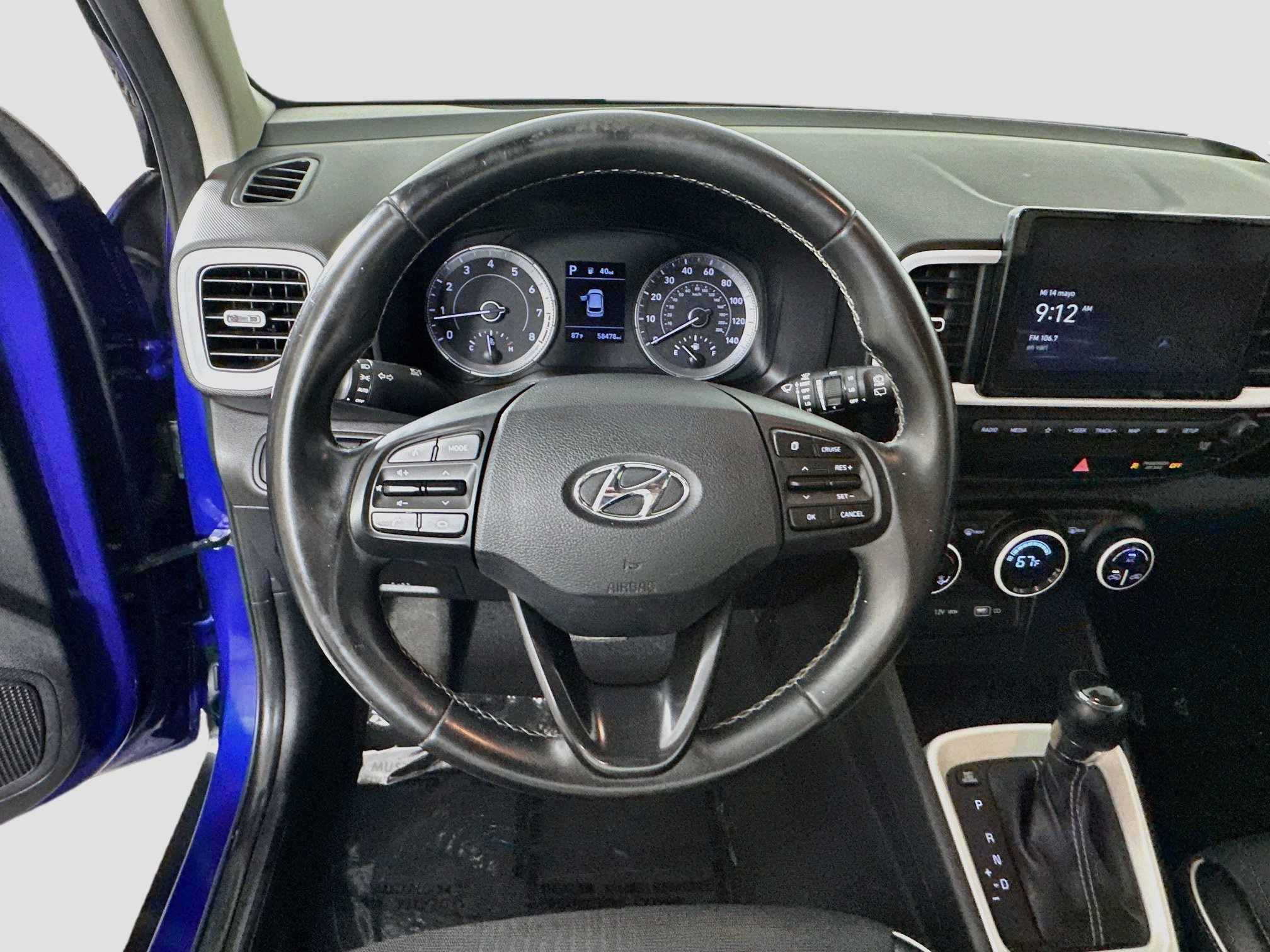 Used 2022 Intense Blue Hyundai Limited image 7