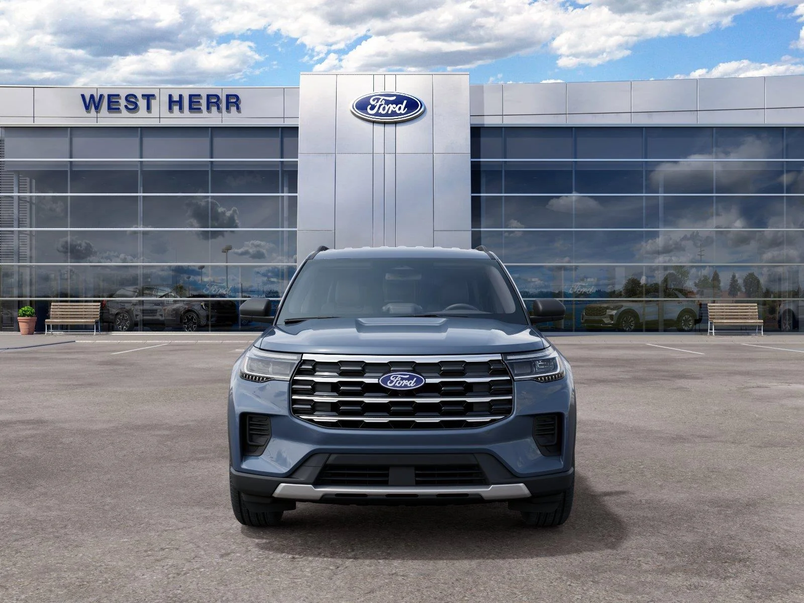 New 2027 Vapor Blue Metallic Ford Active image 7