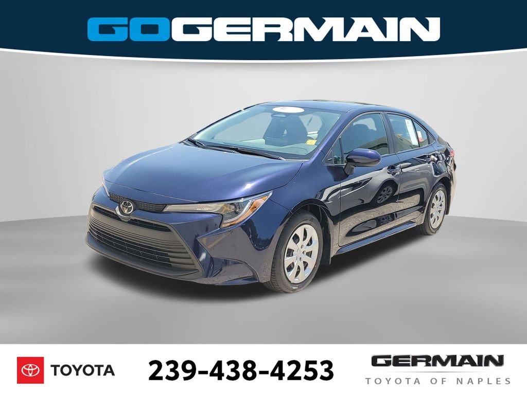 Certified Used 2026 Blue Toyota LE image 45
