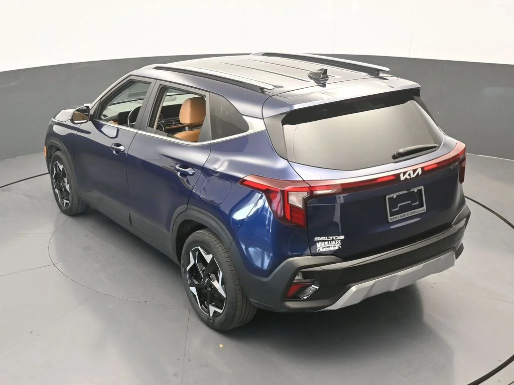 Used 2024 Dark Ocean Blue Kia EX image 47
