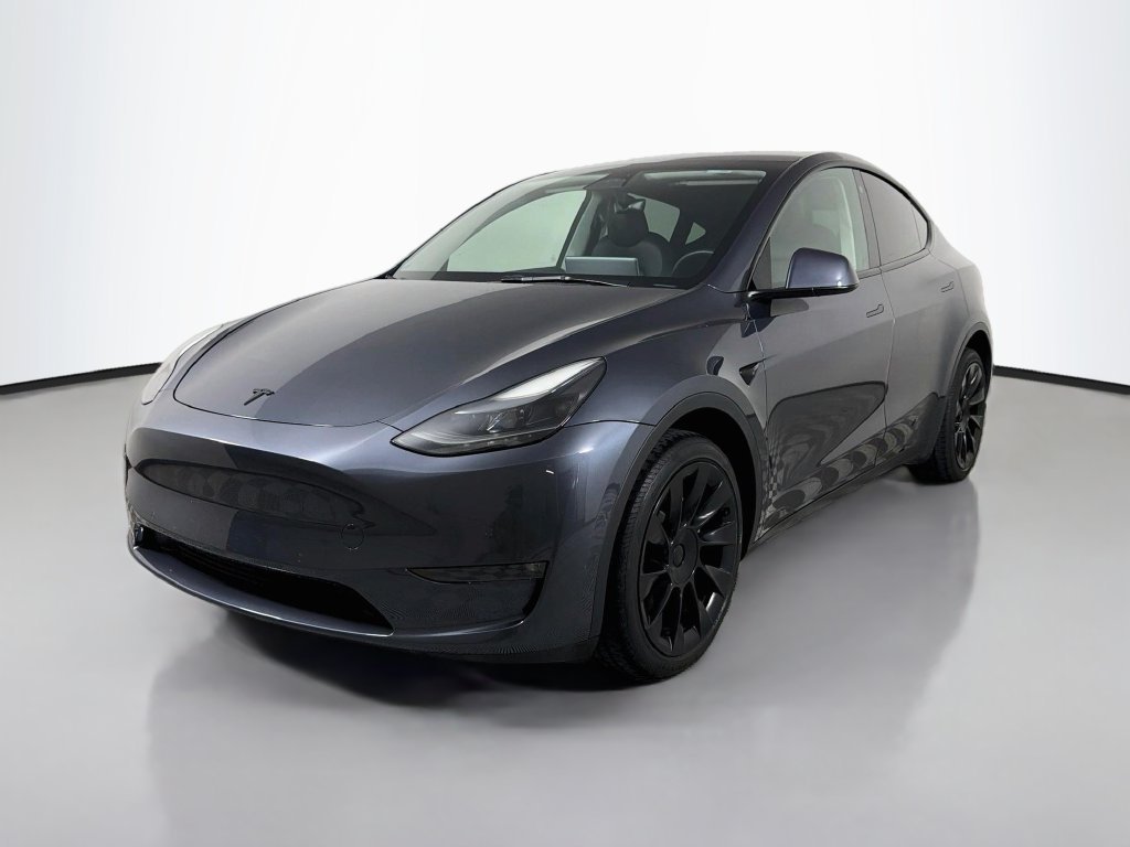 Used 2022 Gray Tesla Long Range image 1