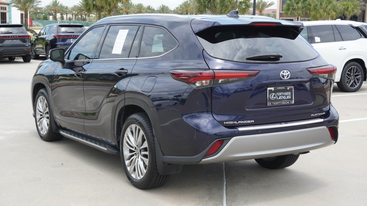 Used 2024 Blue Toyota Platinum image 8