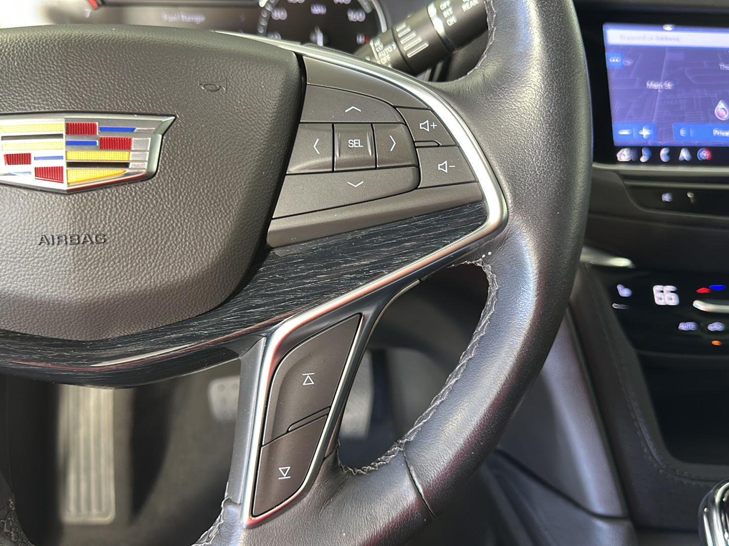 Used 2024 Argent Silver Metallic Cadillac AWD Premium Luxury image 22