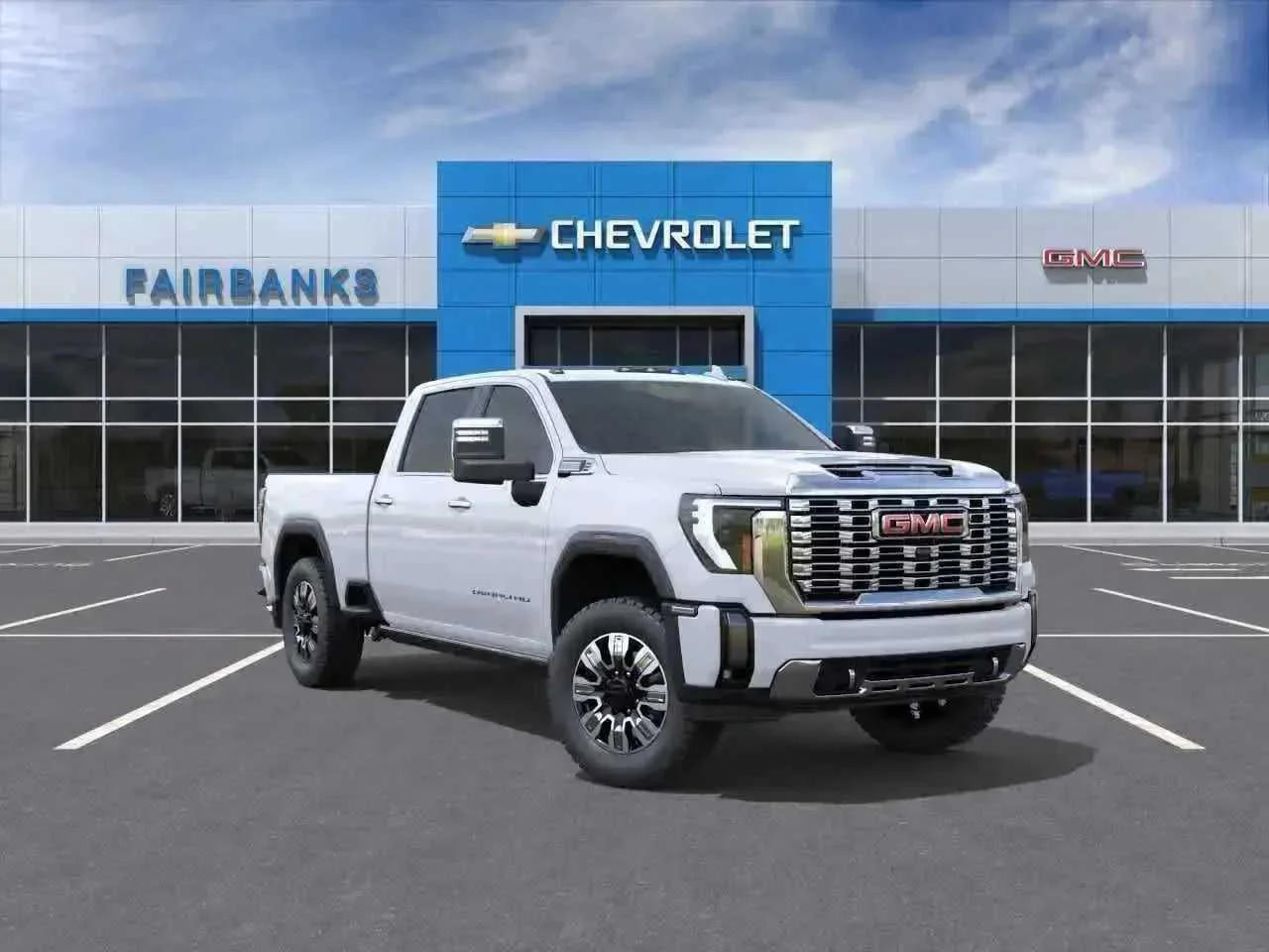 New 2026 Glacier White Tricoat GMC Denali image 1