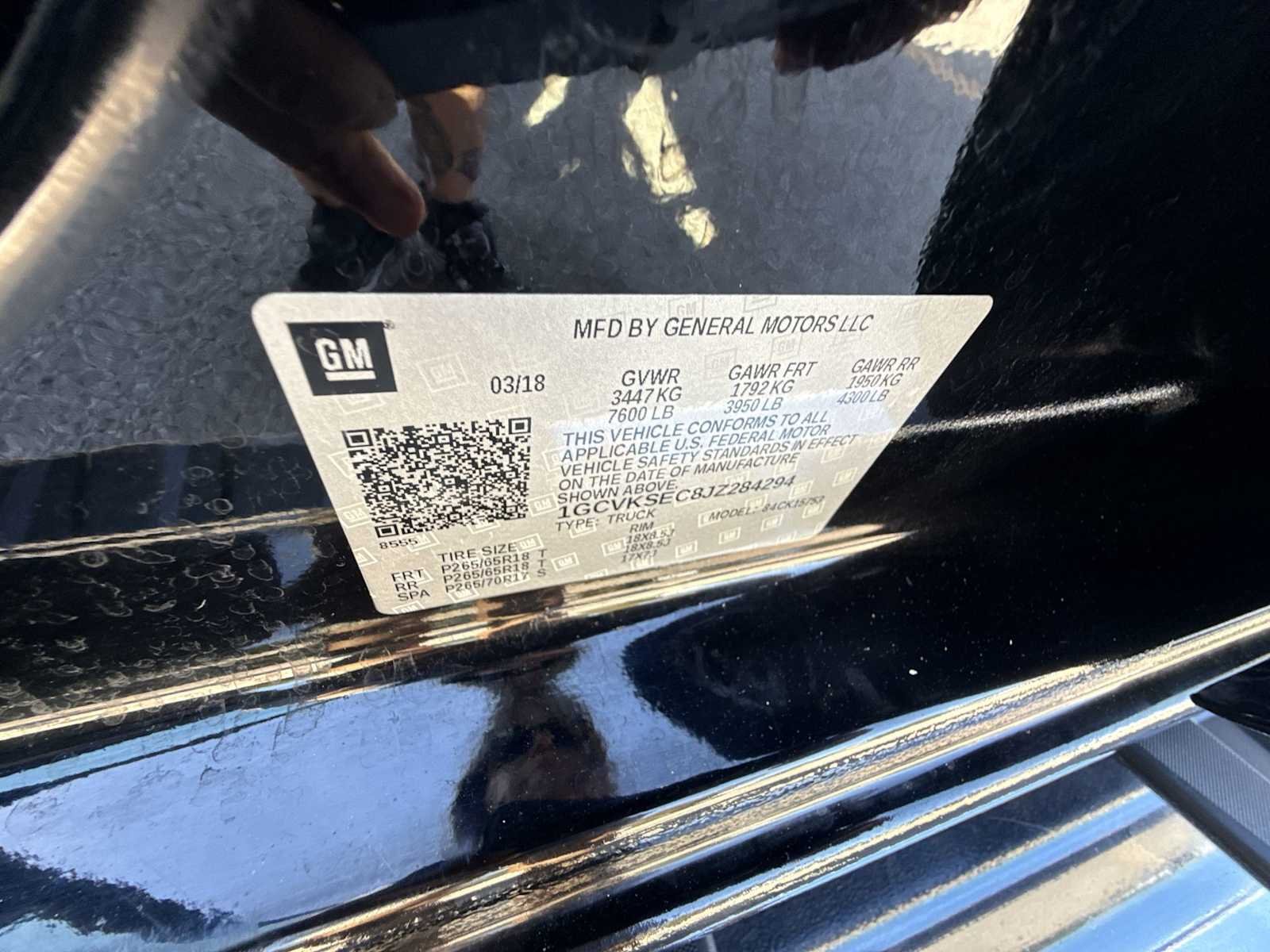 Certified Used 2018 BLACK Chevrolet LTZ image 32