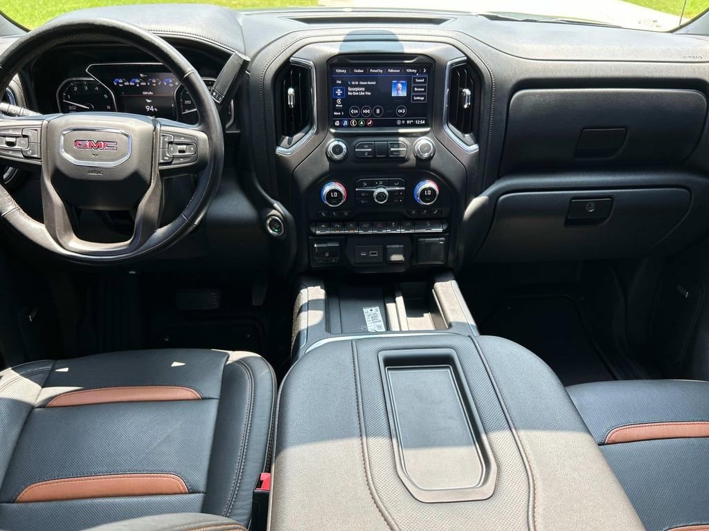 Used 2021 Satin Steel Metallic GMC AT4 image 13
