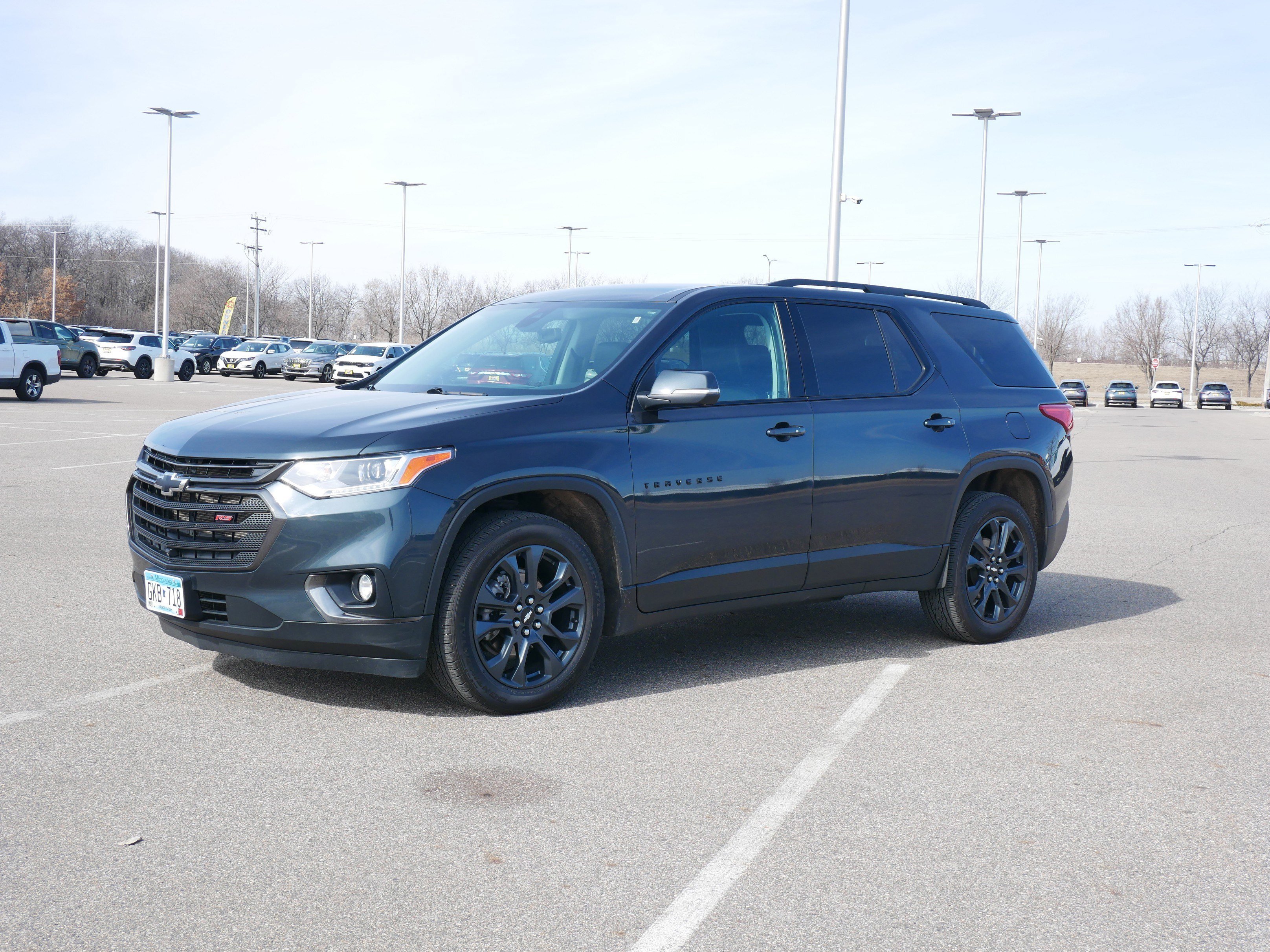 Used 2021 Chevrolet Traverse RS with VIN 1GNEVJKW3MJ194609 for sale in Waite Park, Minnesota