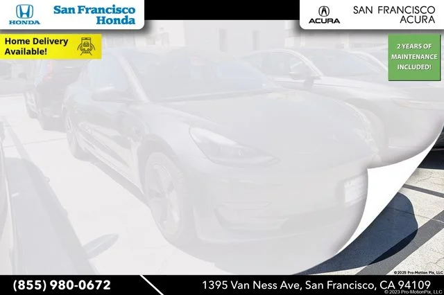 Used 2023 Gray Tesla Base image 1