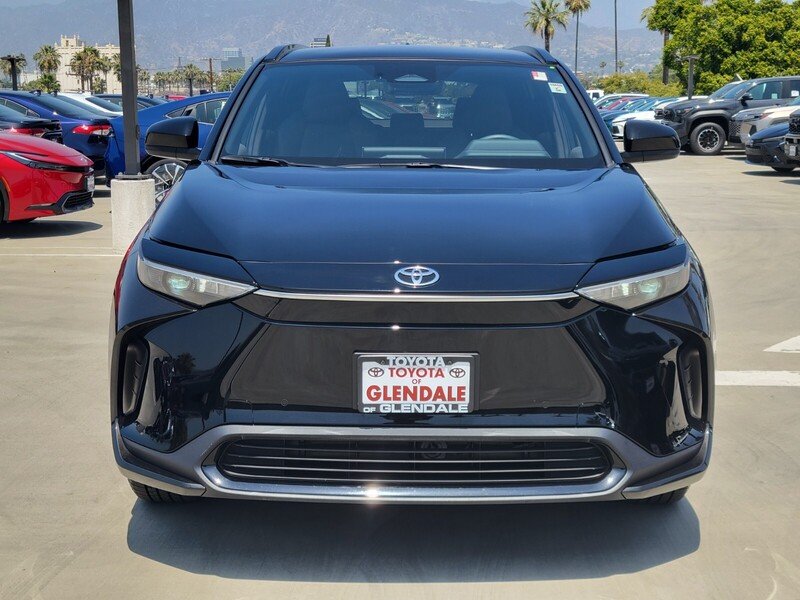 Certified 2025 Toyota bZ4X XLE with VIN JTMAAAAA7SA073331 for sale in Glendale, CA