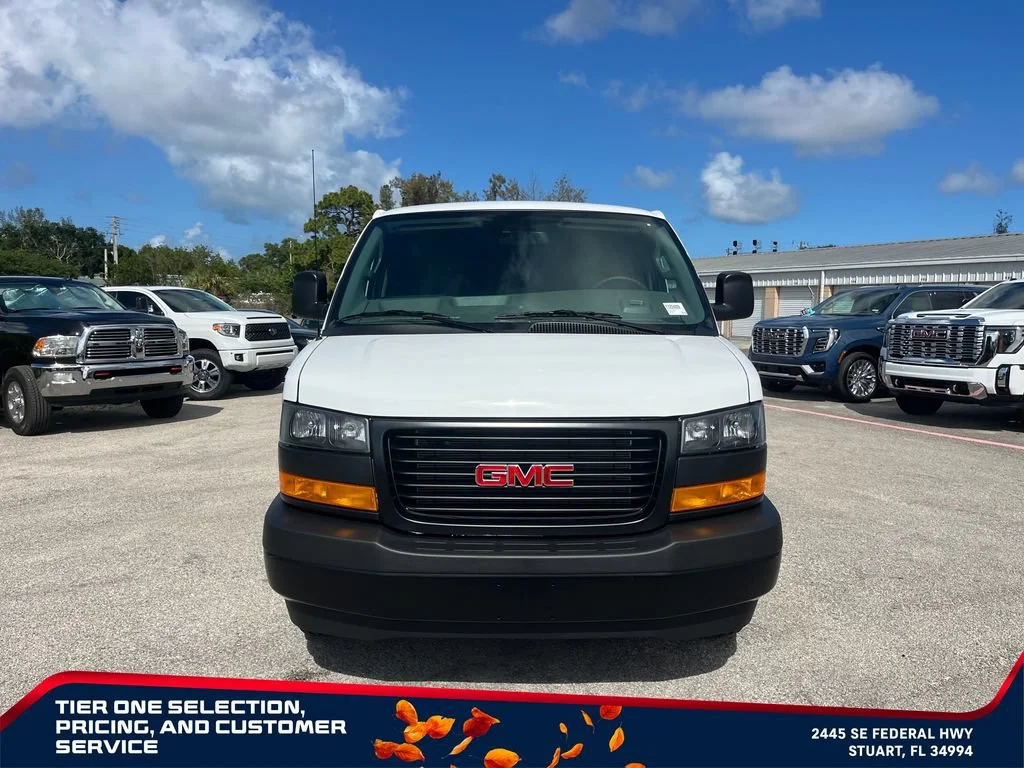 New 2026 Summit White GMC Work Van image 3
