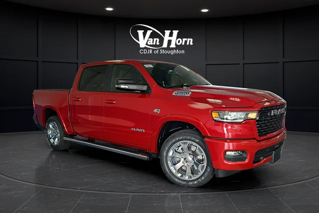 New 2026 Molten Red Pearl-Coat Exterior Paint RAM Big Horn/Lone Star image 1