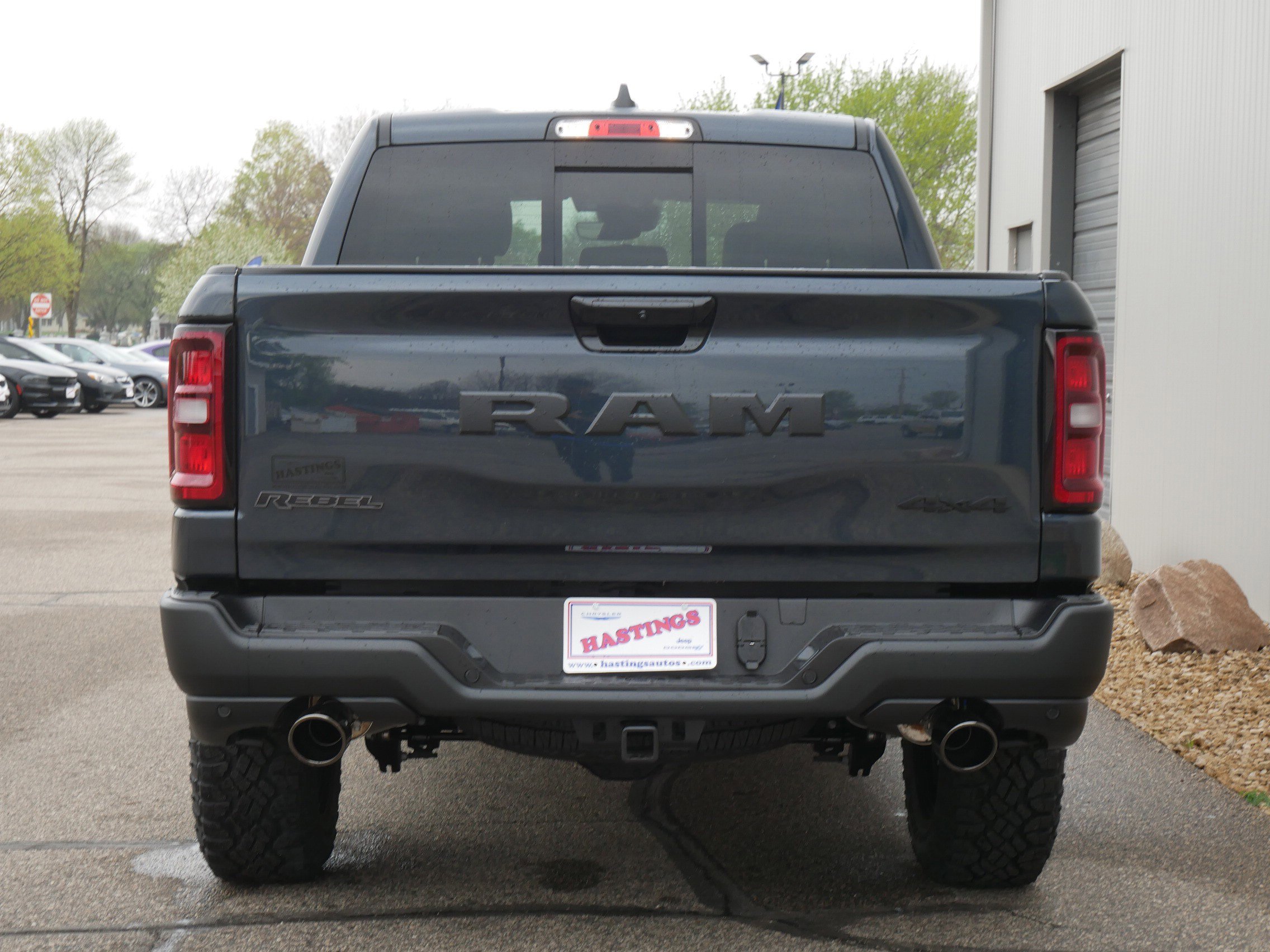 New 2026 Forged Blue Metallic Exterior Paint RAM Rebel image 4