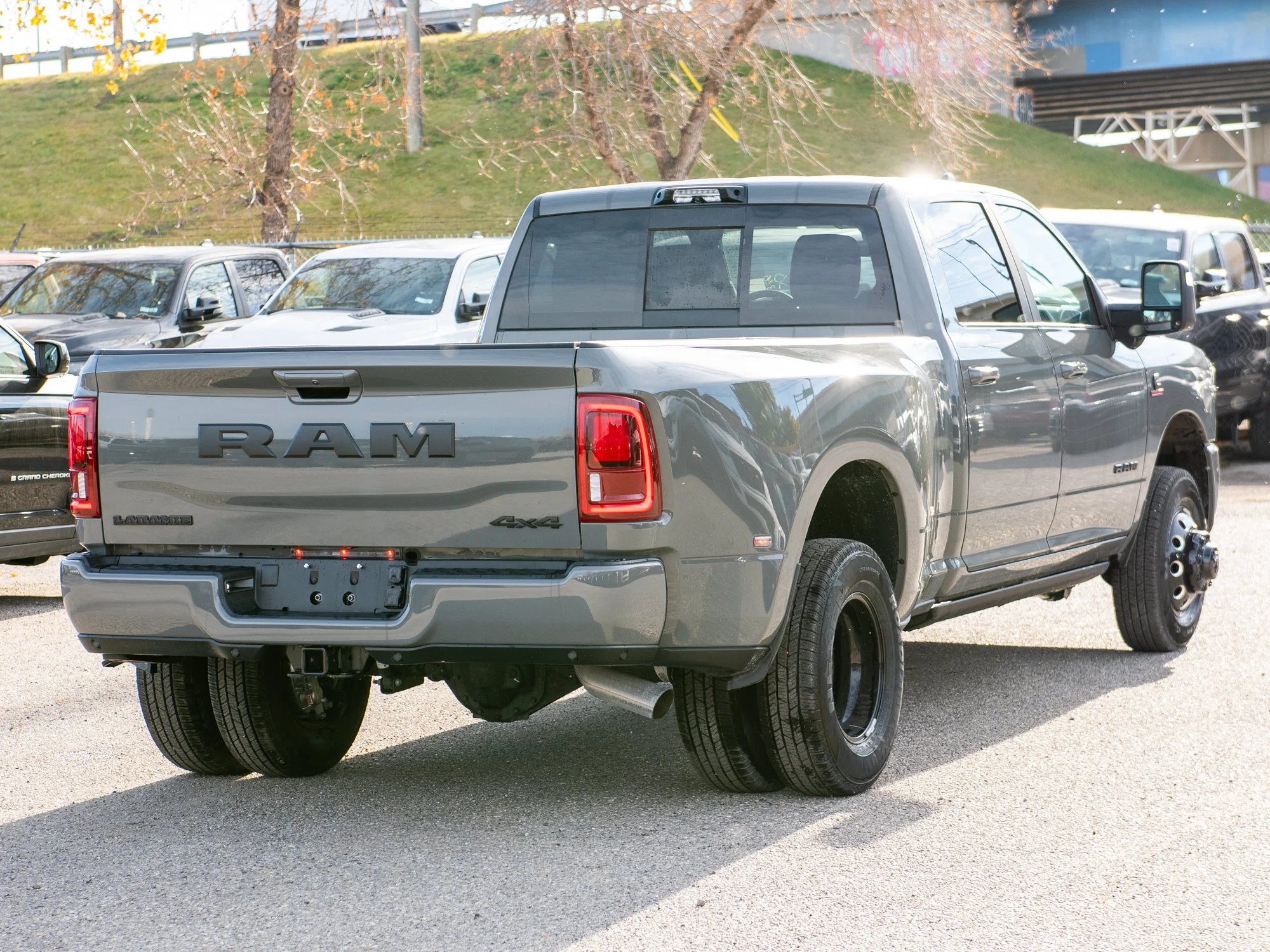 New 2026 Grey RAM Laramie Night* Mega Cab 4x4, Max Tow Pkg, Sunroof, Level 2 Plus Equipment Group image 8