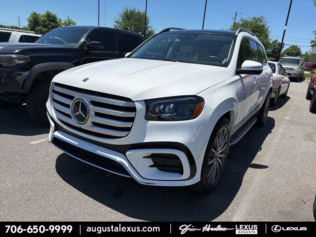 Polar White 2024 Mercedes-Benz GLS 580 4MATIC SUV / Crossover All-Wheel Drive