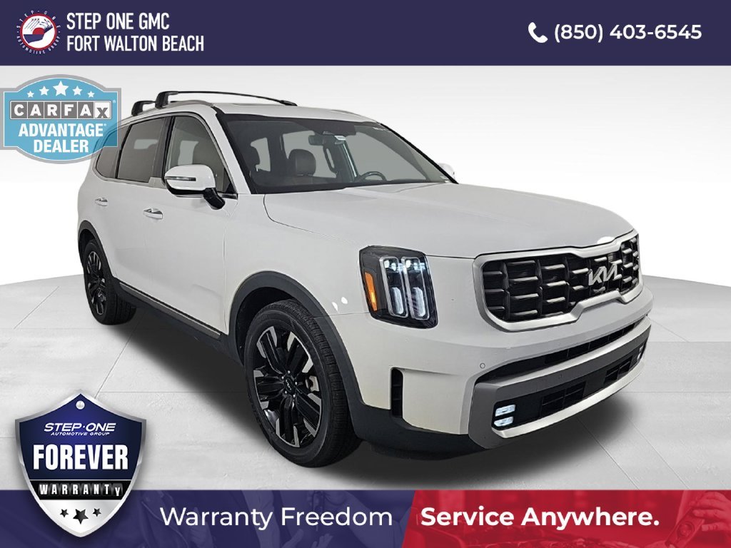 Used 2023 White Kia SX-Prestige image 4