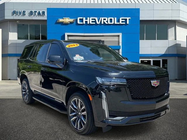 Used 2023 Black Cadillac Sport image 1