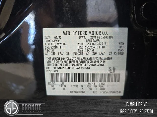Used 2023 Black Ford XLT image 30
