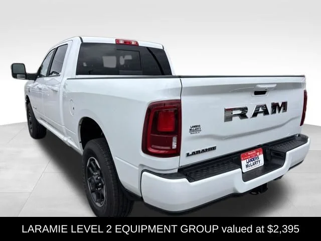 New 2025 Bright White Clear-Coat Exterior Paint RAM Laramie image 5