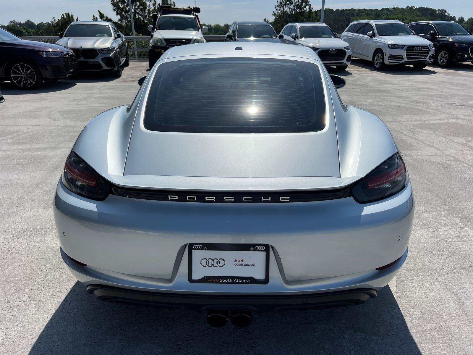 Used 2018 Rhodium Silver Metallic Porsche 718 Cayman image 6
