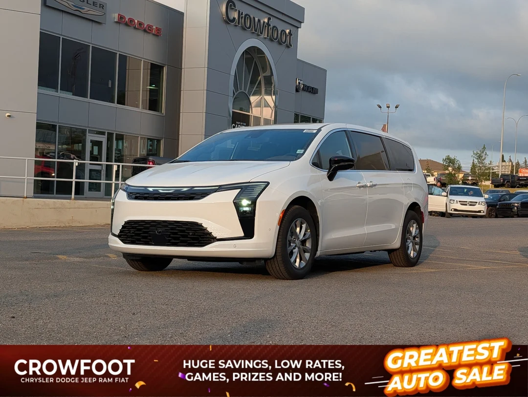 New 2027 White Chrysler Select - - AWD - Full Sunroof - Safety Sphere Pkg - 360 Surround Cam - Blind Spot Mon & More! image 1