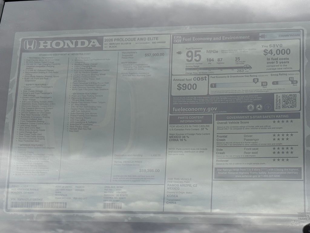 2026 Honda Prologue Elite - Photo 26