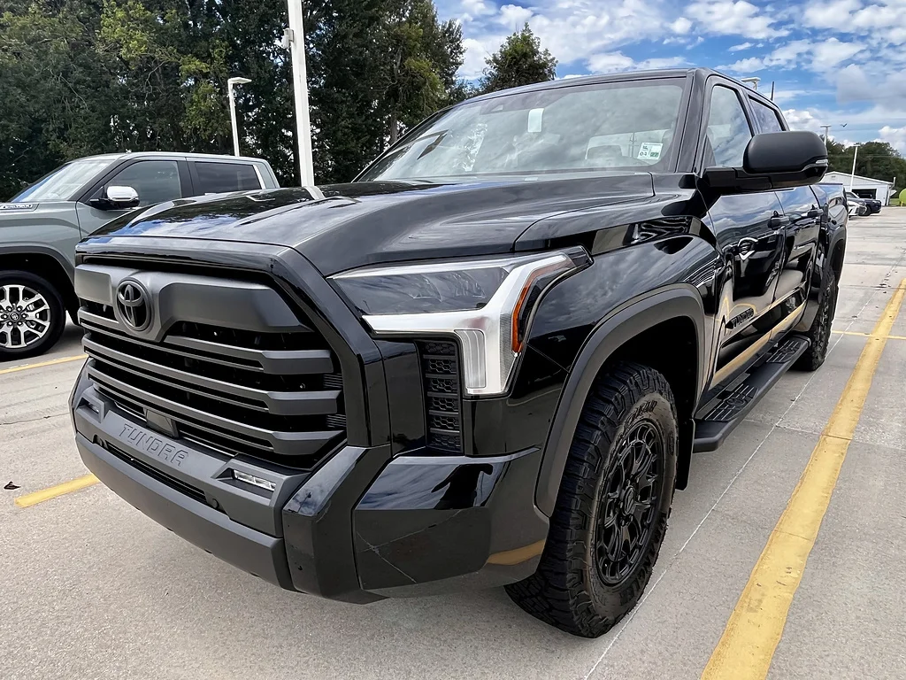 New 2026 Midnight Black Metallic Toyota SR5 CrewMax 5.5