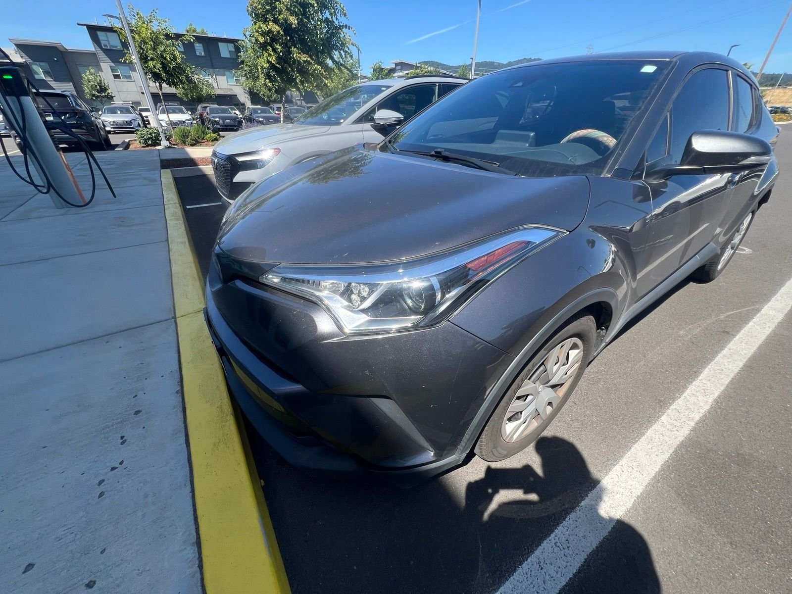 Used 2019 Gray Toyota LE image 2