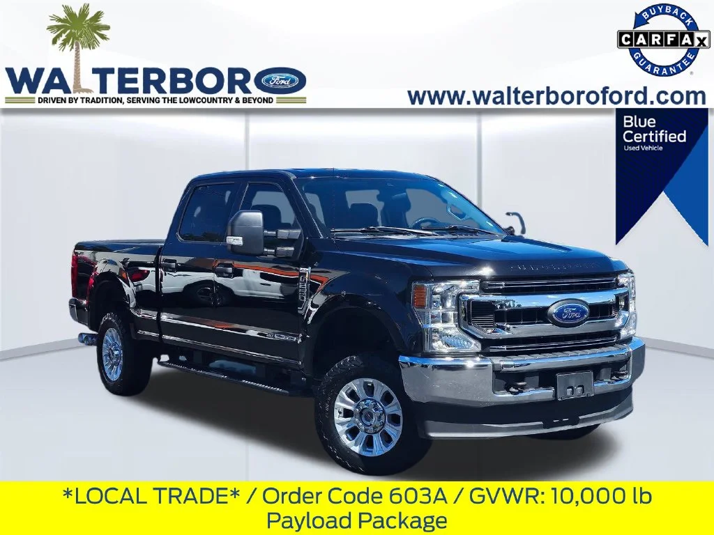 Certified Used 2020 Black Ford XLT image 1