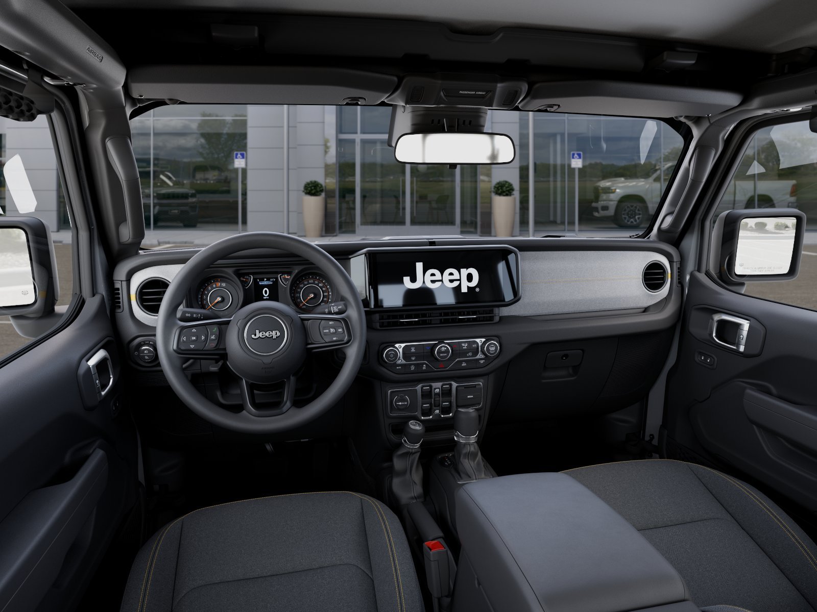 New 2026 Bright White Clearcoat Jeep Sport image 40