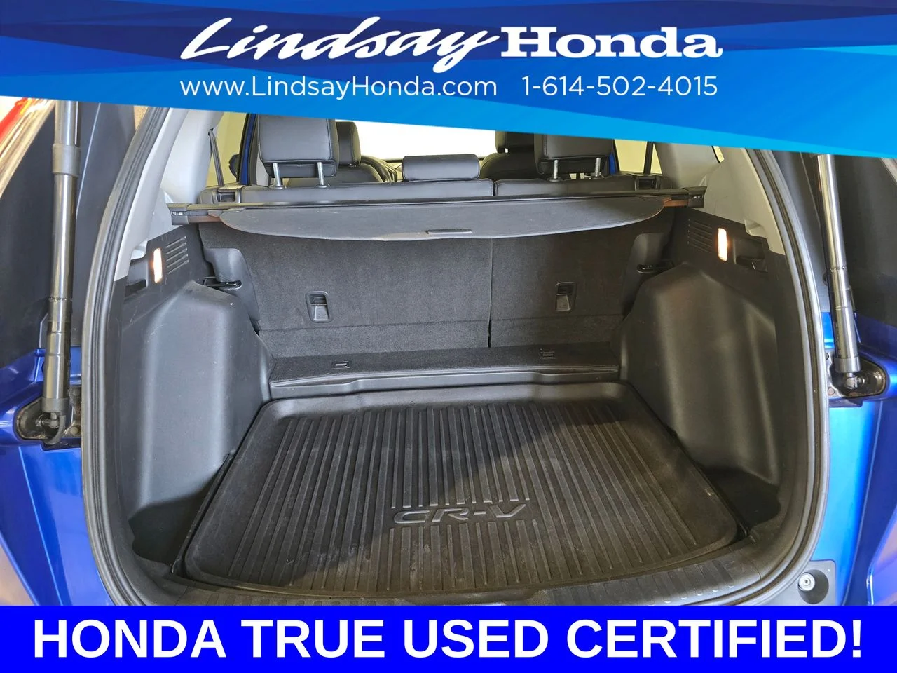Certified Used 2020 Aegean Blue Metallic Honda EX-L image 8