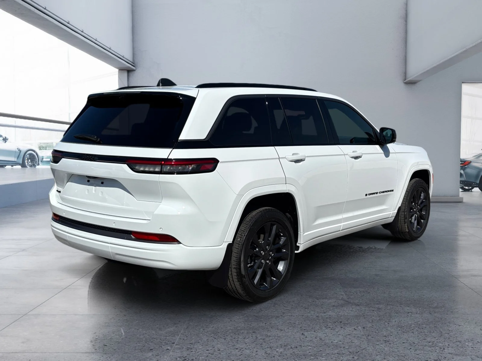 New 2026 Bright White Jeep Limited Reserve image 5