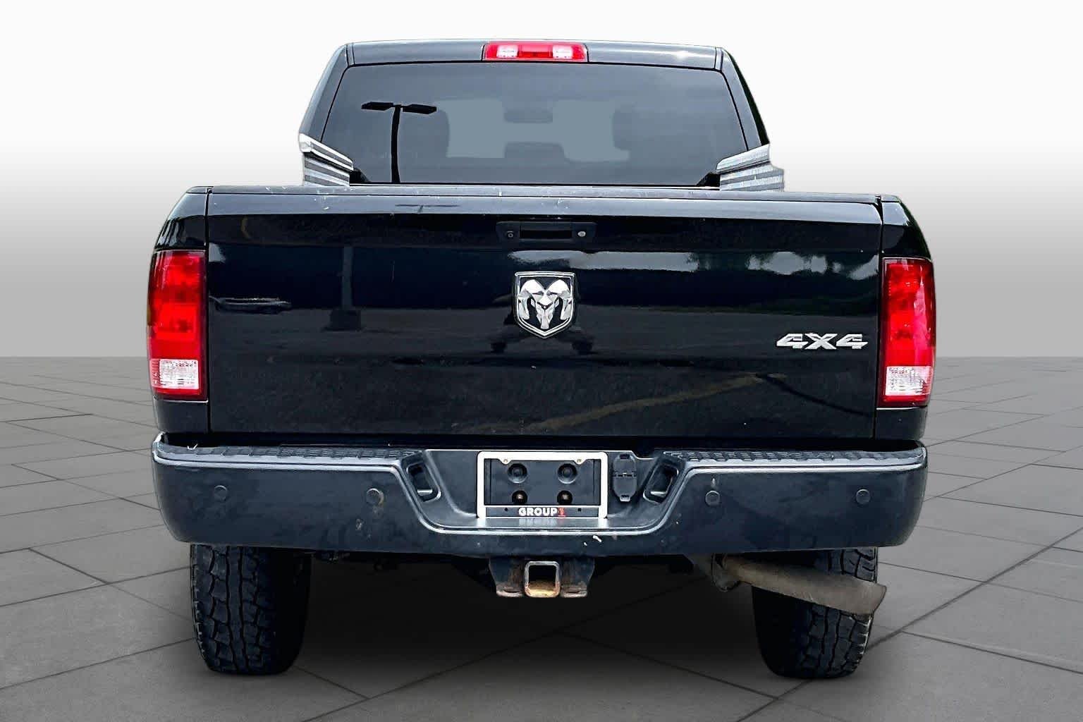 Used 2018 Brilliant Black Crystal Pearlcoat Ram Tradesman image 5