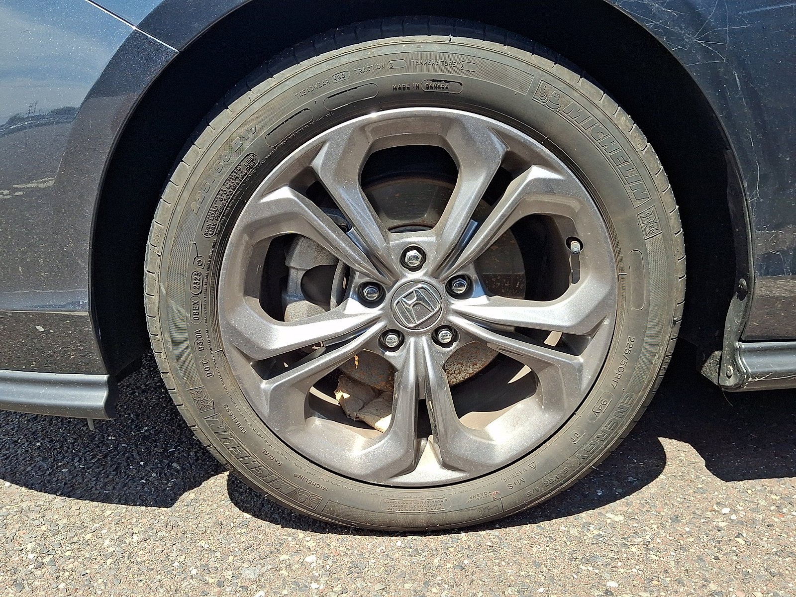 Used 2023 Meteorite Gray Honda EX image 3