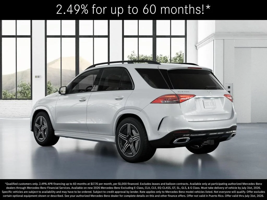 New 2026 MANUFAKTUR Moonlight White Metallic Mercedes-Benz GLE 450 image 29
