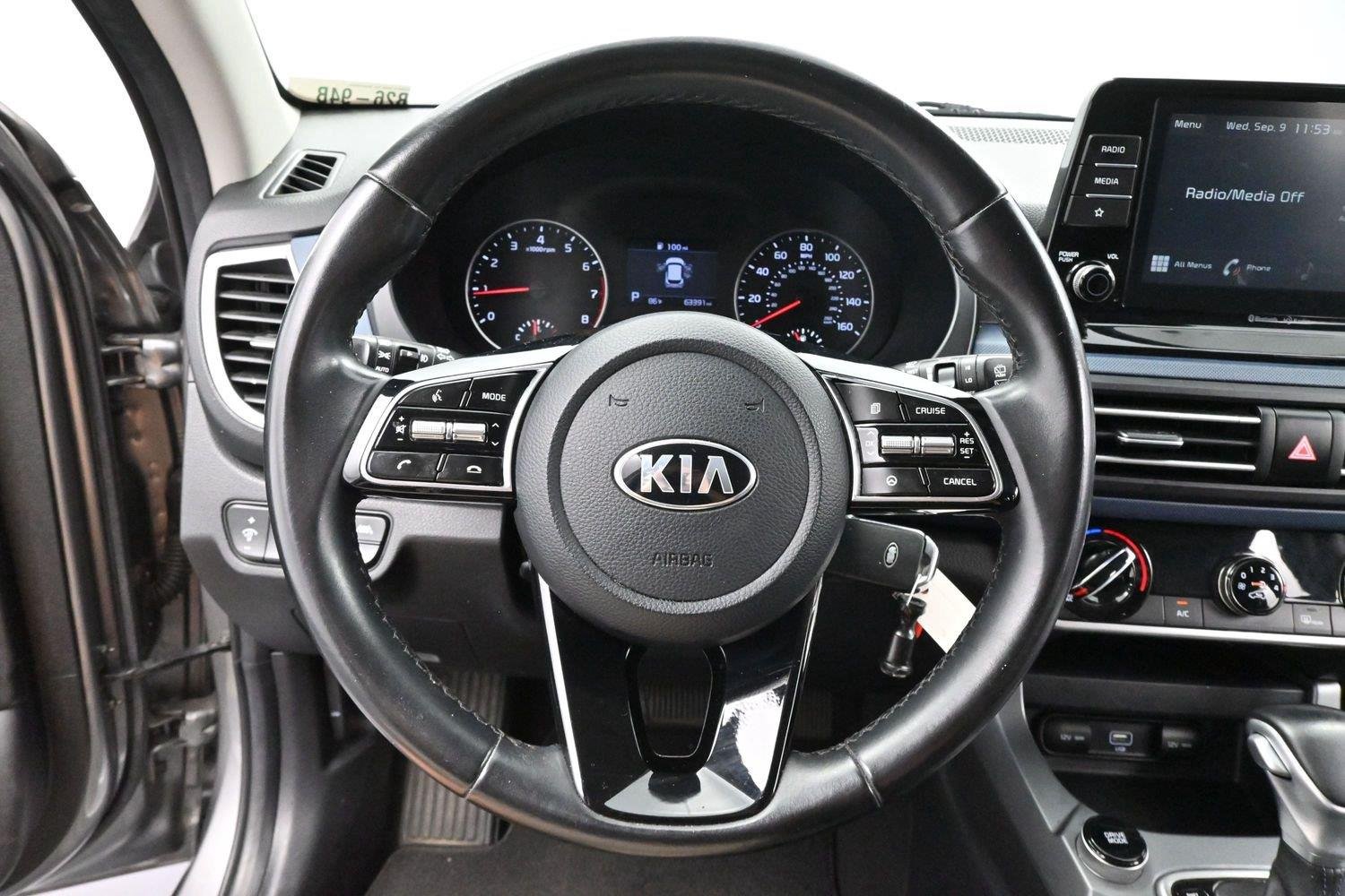Used 2021 Steel Gray Kia S image 14