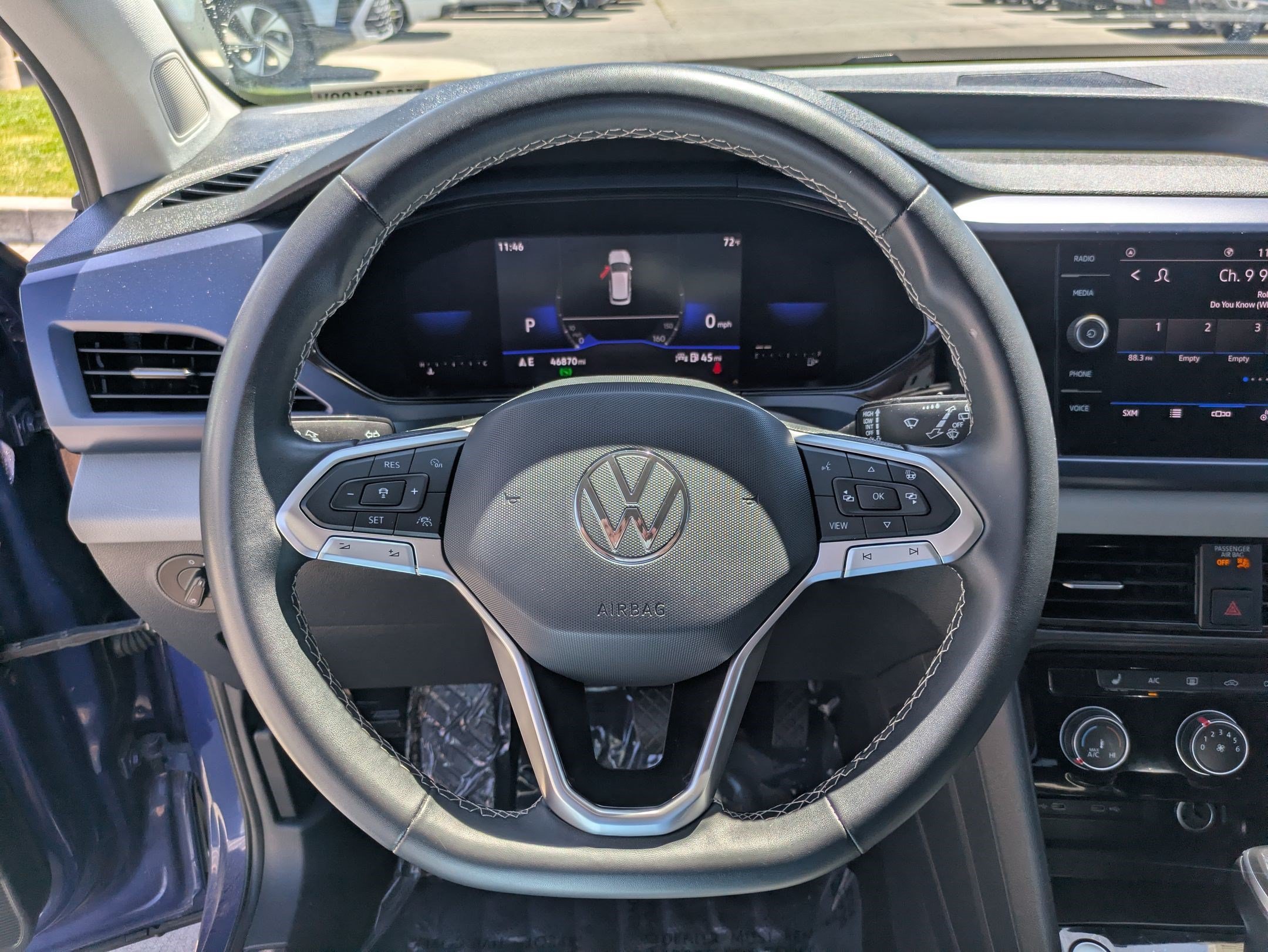 Certified Used 2023 Blue Volkswagen SE image 17