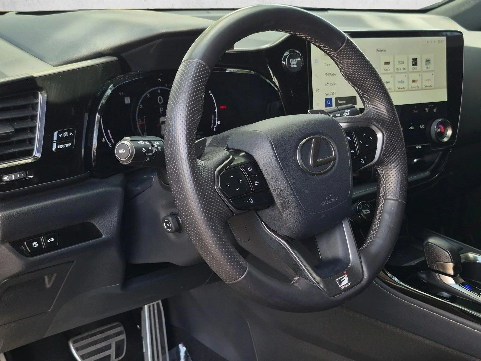 Certified Used 2024 Obsidian Lexus NX 350 F SPORT Handling image 10
